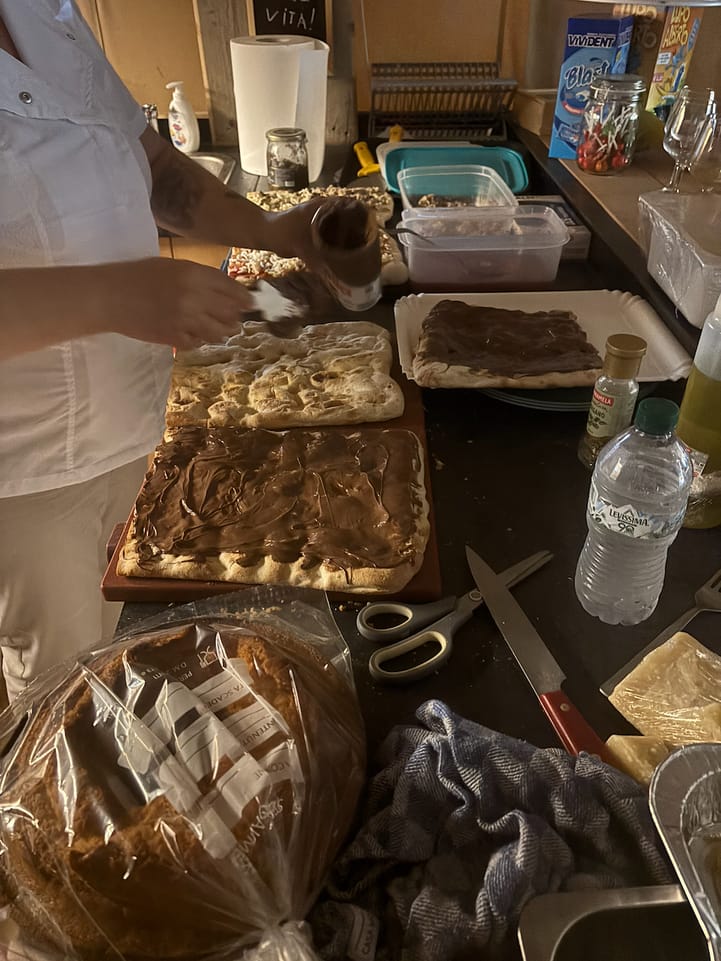 Il buffet è pronto